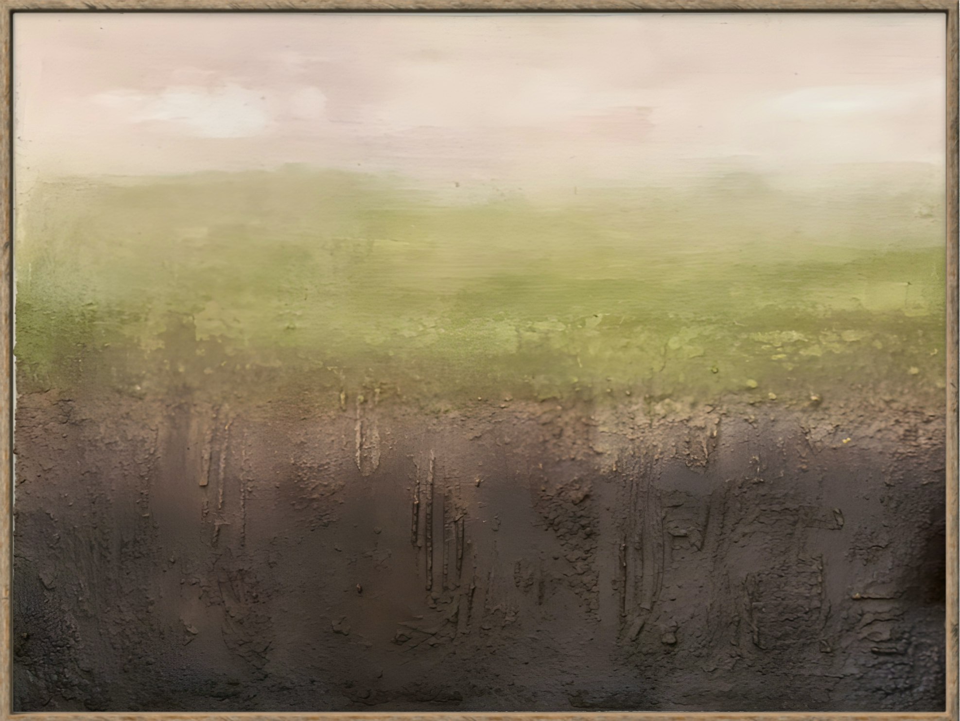 Misty Morning on the African Savannah by Maria Swanberg